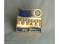 Значка Организация Ротари Rotary - 100 години