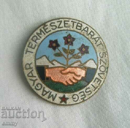 Badge Hungary - "Hungarian Botanical Society", Email.