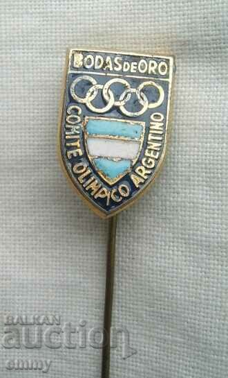 Insigna Argentina - Comitetul Olimpic