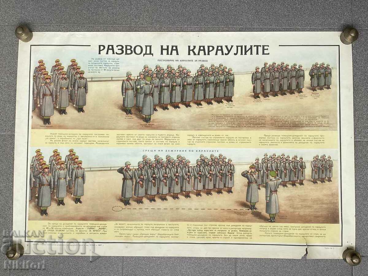 4 buc. Panouri de afișe militare