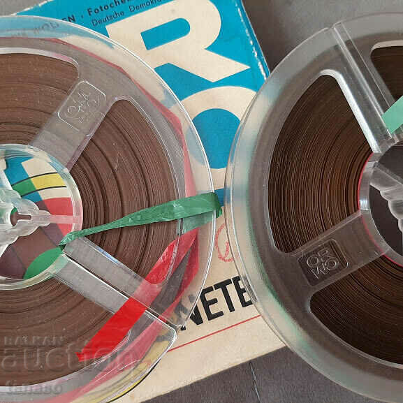 Two rolls of ORWO tape