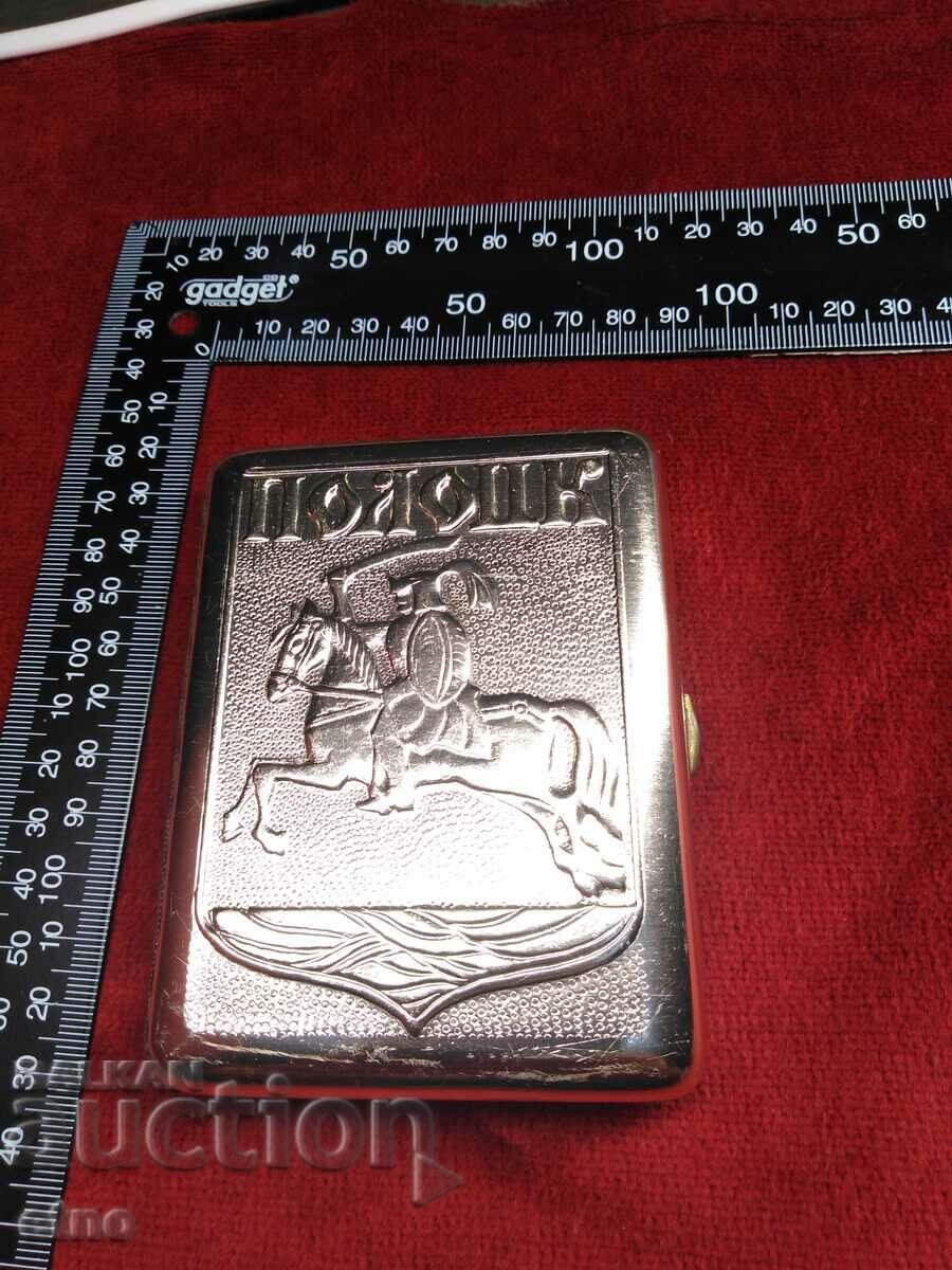 Delivery of 1945 USSR VINTAGE TOBACCO BOX, BOX Delivery of 1945 USSR VINTAGE TOBACCO BOX, BOX