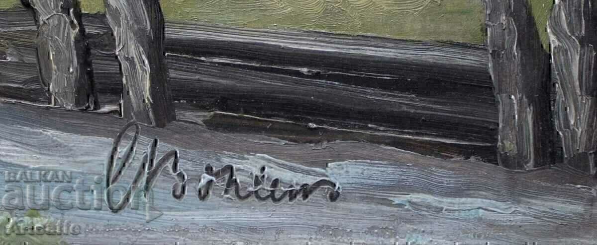 Oil/wood painting - 5 Oil/wood painting - 5