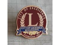 Σήμα- City of LUCEDALE Mississippi City of EXCELLENCE 1901