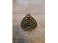 Παλιά αγγλική ζυγαριά βάρη, ζυγαριά