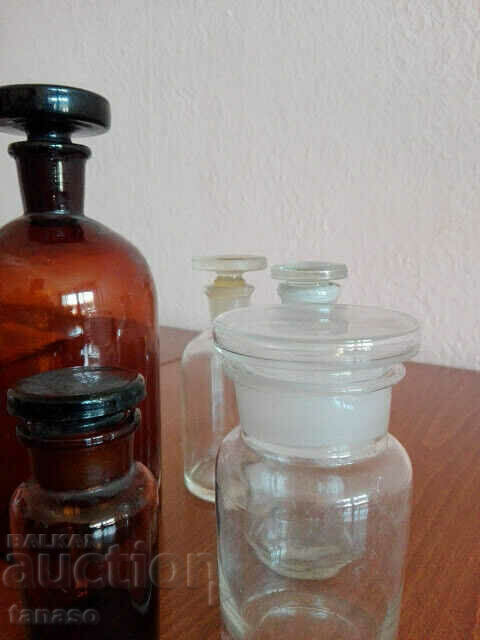 Πολλά 5 παλιά μπουκάλια φαρμακείου - 6 Πολλά 5 παλιά μπουκάλια φαρμακείου - 6