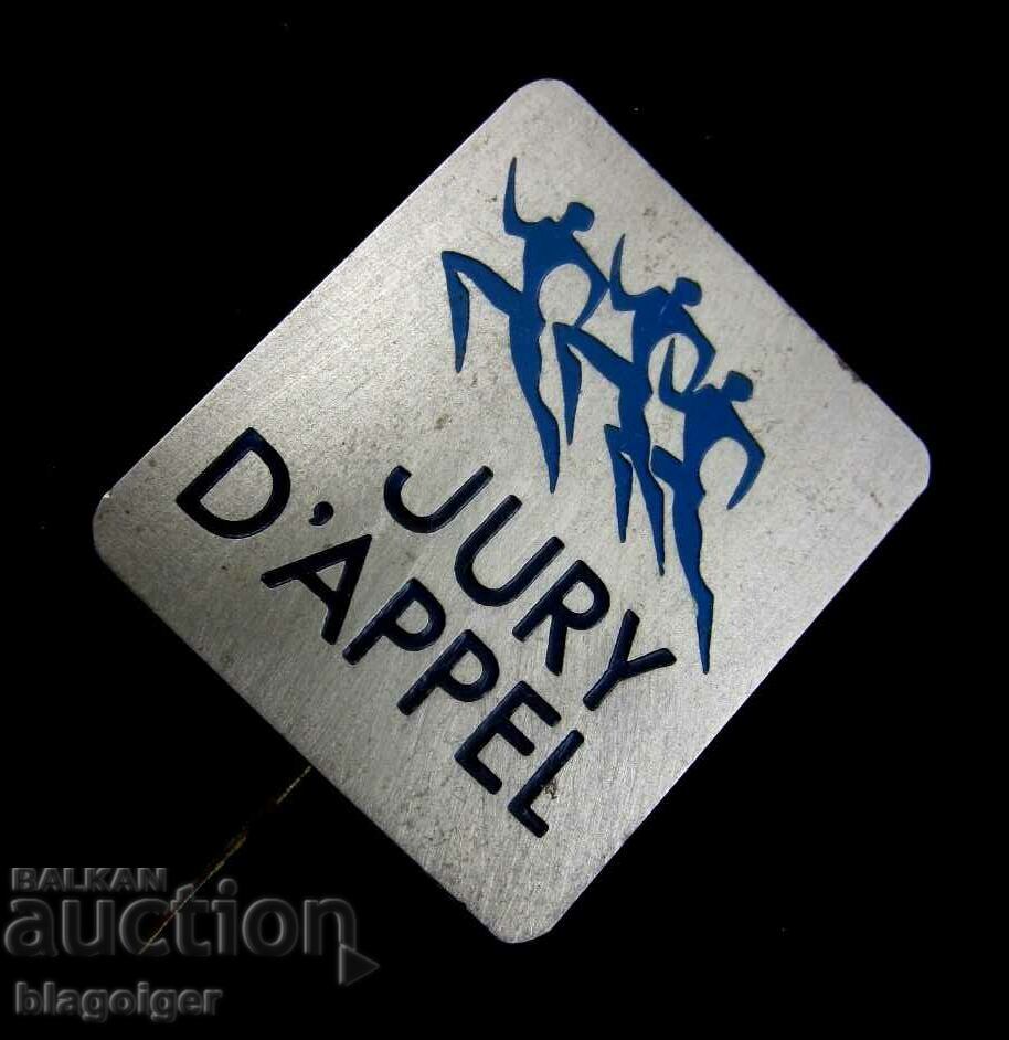 Old Badge-Jury of Appeal-Jury d'appel-Cross with price 2.99 BGN | € 1.53 Old Badge-Jury of Appeal-Jury d'appel-Cross with price 2.99 BGN | € 1.53