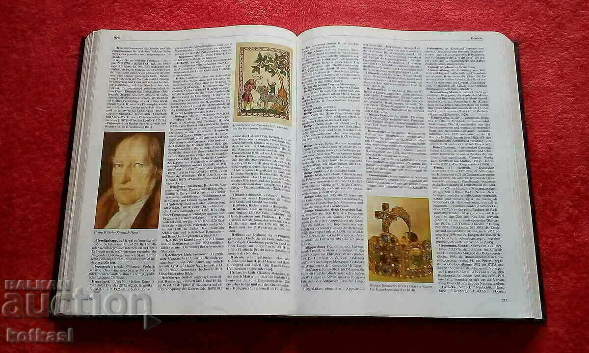 Big Encyclopedia Lexicon hardcover Germany - 6 Big Encyclopedia Lexicon hardcover Germany - 6