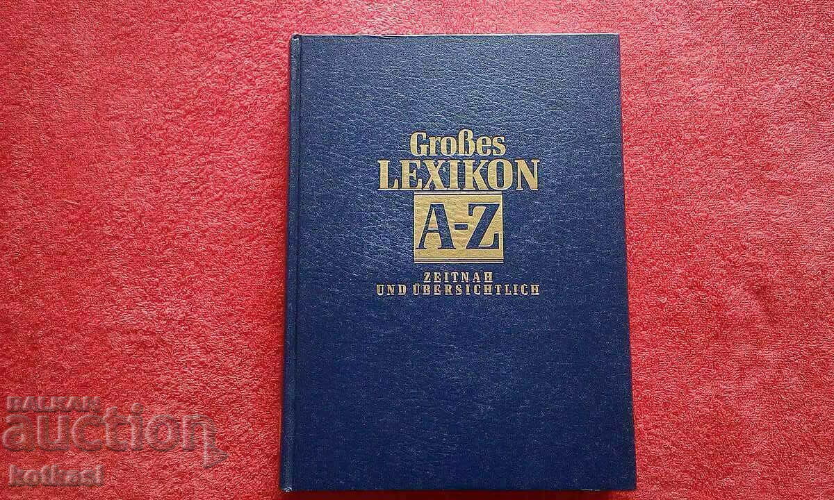Big Encyclopedia Lexicon copertă cartonată Germania