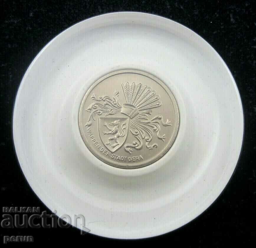 58th Session of the SIV in Gera Germany-1981-Plaque - 5 58th Session of the SIV in Gera Germany-1981-Plaque - 5