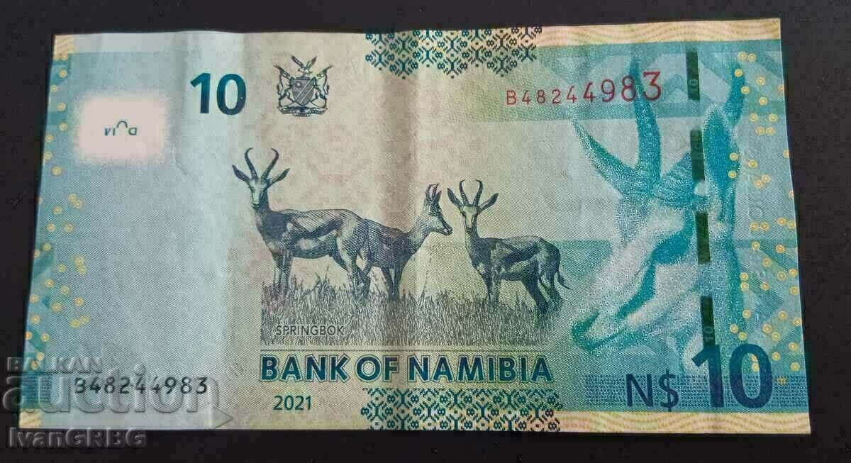 Auction $10 Namibia 2021 Africa Auction $10 Namibia 2021 Africa