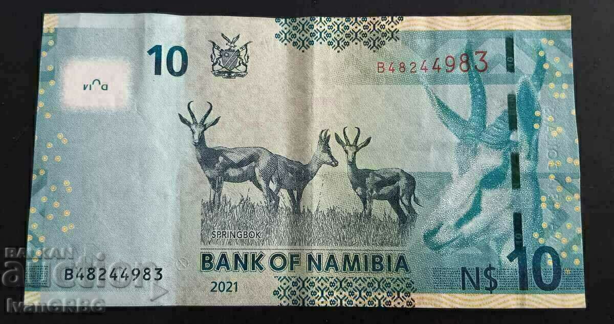 Delivery of $10 Namibia 2021 Africa Delivery of $10 Namibia 2021 Africa