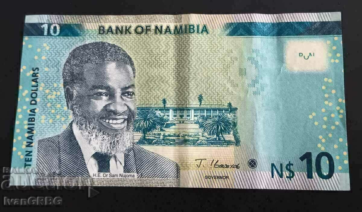 10 USD Namibia 2021 Africa