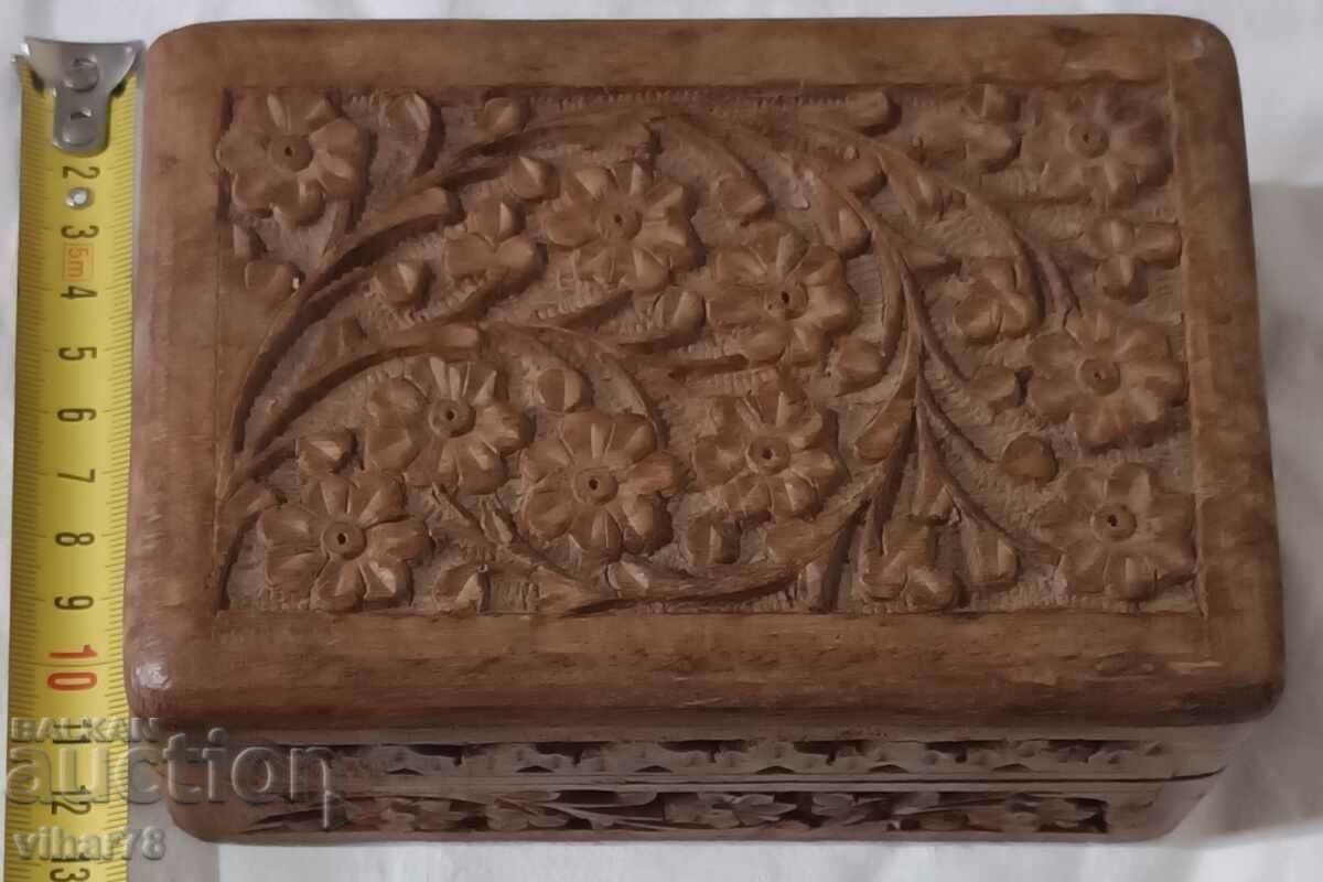 Auction  Old wooden box