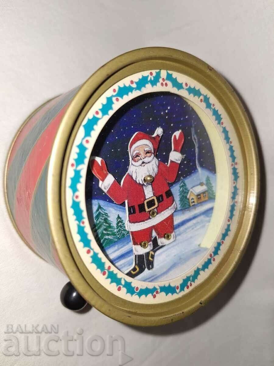 Delivery of Old Japanese music box--Santa Claus