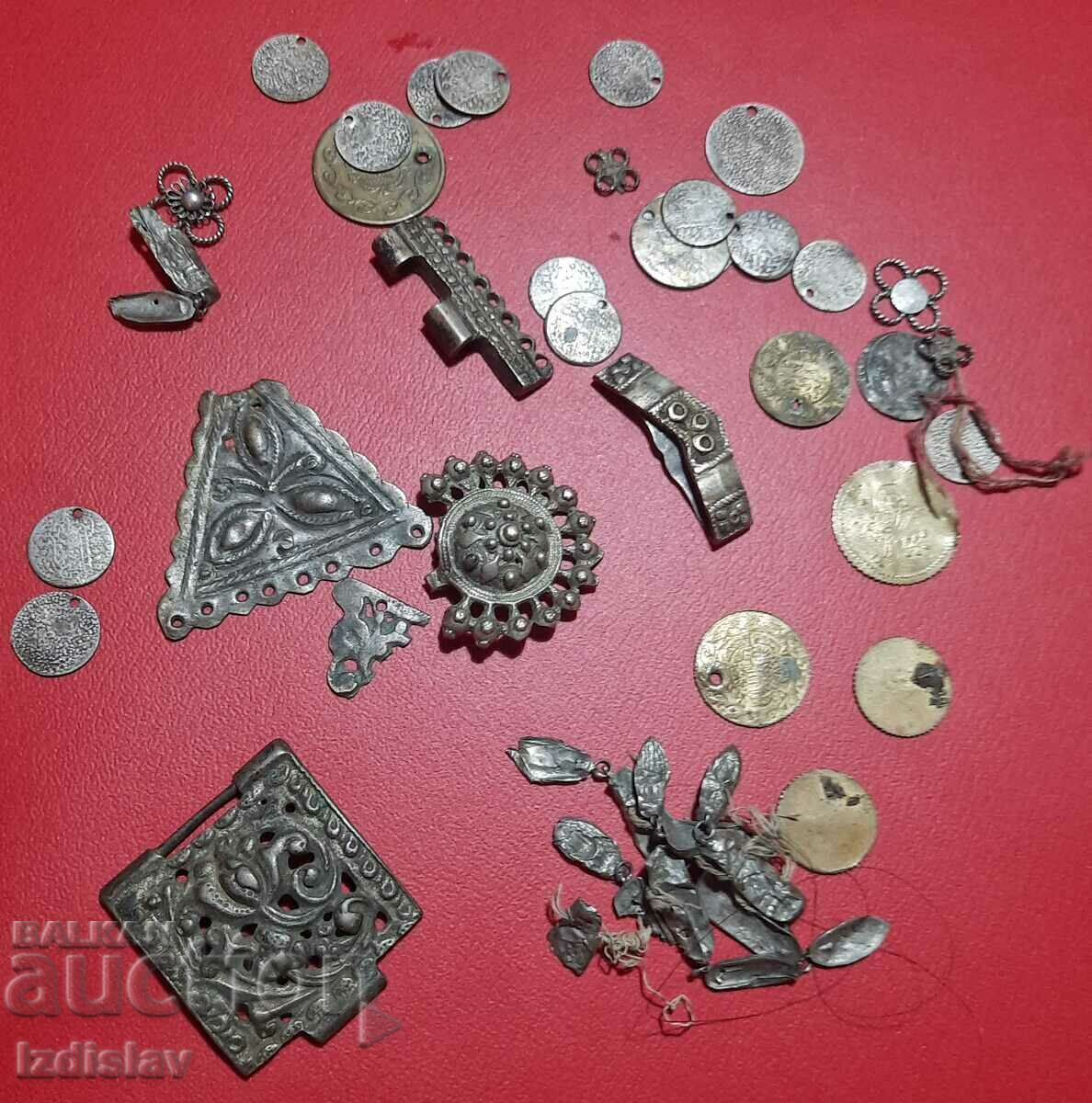 Old pieces of jewelry