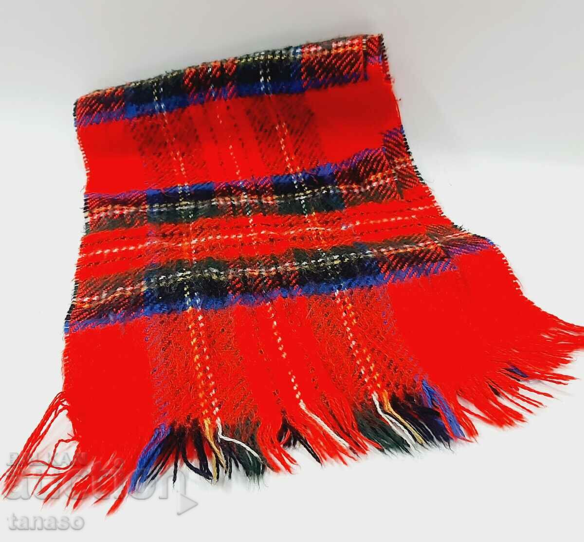Auction  Plaid scarf 168/40(17.3)