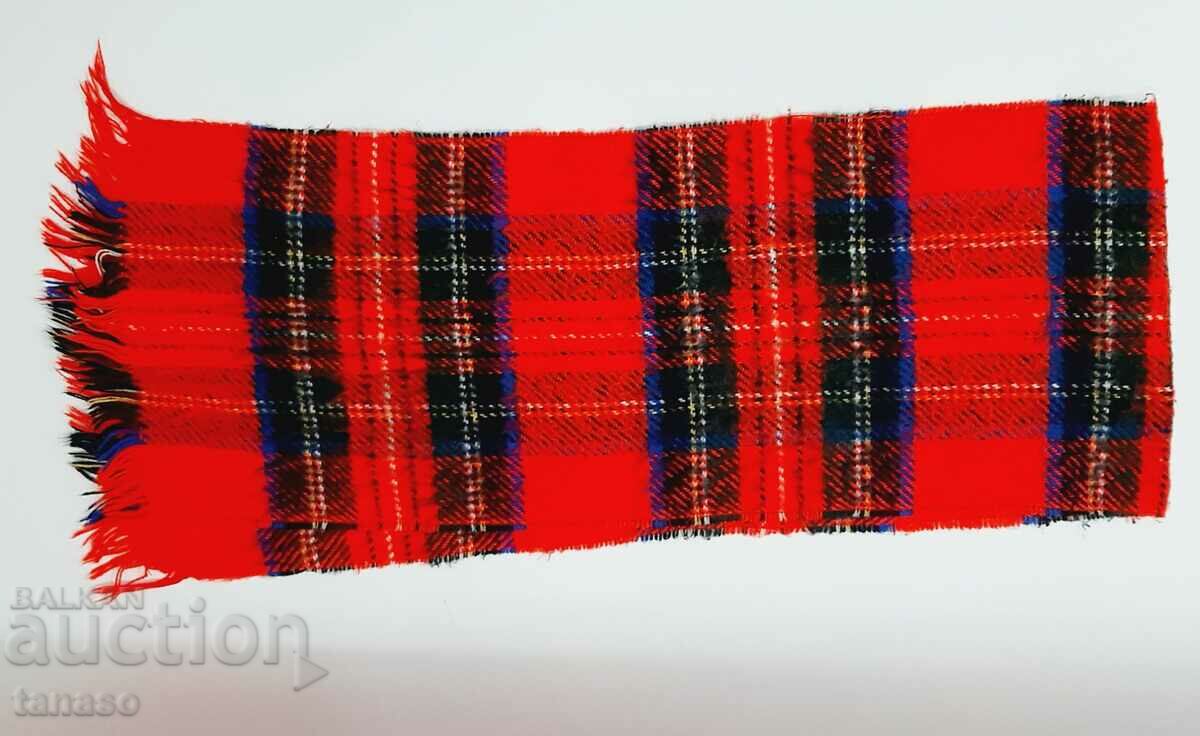 Plaid scarf 168/40(17.3)