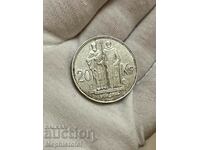 20 κορώνες 1941, Σλοβακία - ασημένιο νόμισμα