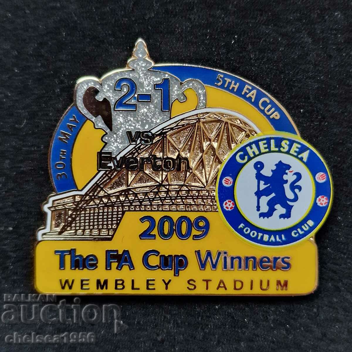 Chelsea 2009 FA Cup Winners Badge