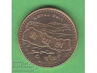 (¯`'•.¸ 1 Rupee 2009 NEPAL UNC ¸.•'´¯)