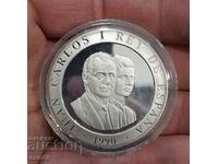 Silver coin 2000 Pesetas / Spain