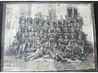 4046 Kingdom of Bulgaria company of soldiers together with officers 20s