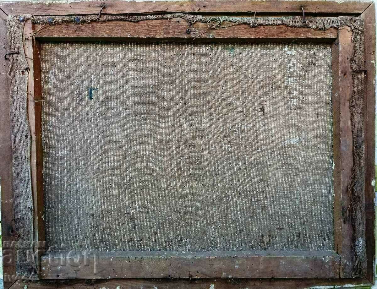 Licitație PICTURA VECHIA BULGARA IN ULEI - CURTEA ALBASTRA DIN KARLOVO