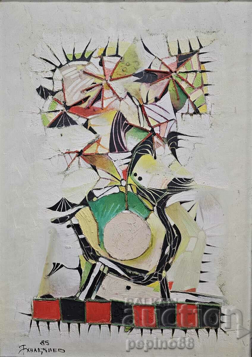 Ivan Yakhnadzhiev - Still life 70/50 cm with price 990.00 BGN | € 506.18 Ivan Yakhnadzhiev - Still life 70/50 cm with price 990.00 BGN | € 506.18