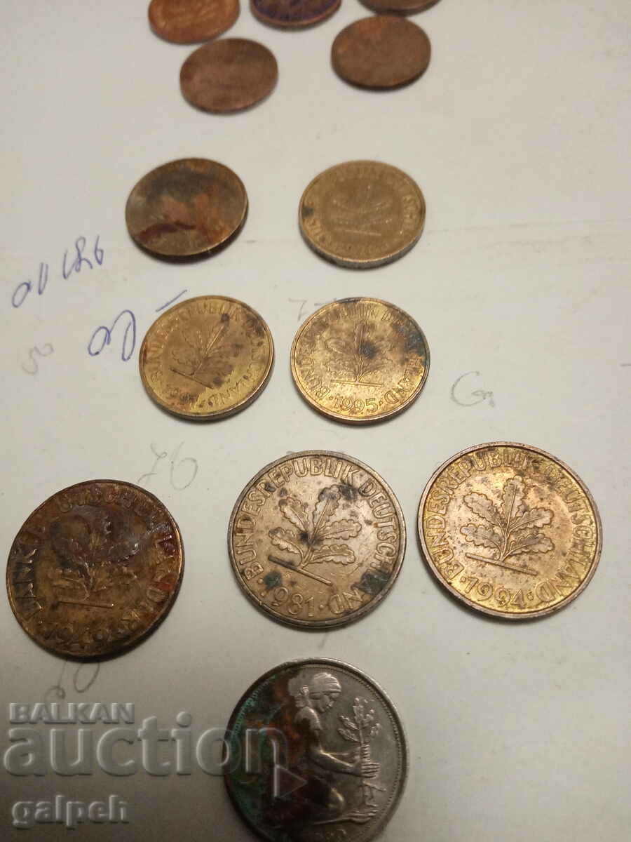 LOT OF COINS - GDR, GERMANY - 35 pcs. - BGN 3.5 - 7