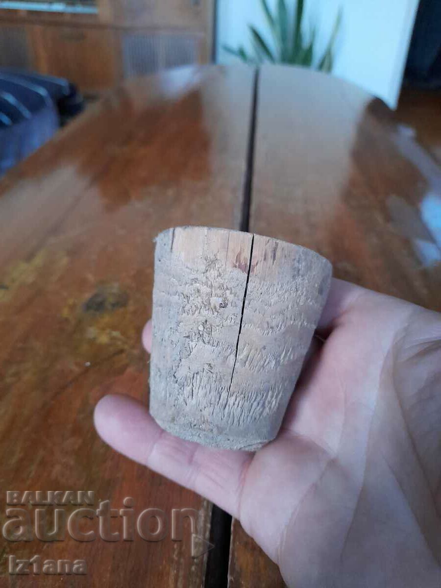 Old cork, damajana stopper, bottle, bottle with price 5.00 BGN | € 2.56 Old cork, damajana stopper, bottle, bottle with price 5.00 BGN | € 2.56