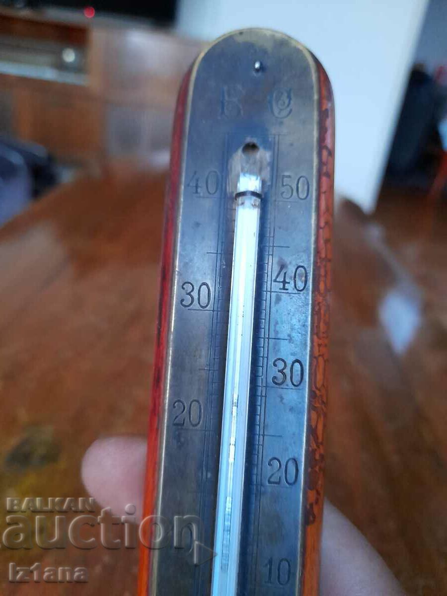 Παράδοση Παλιό θερμόμετρο δωματίου Παράδοση Παλιό θερμόμετρο δωματίου