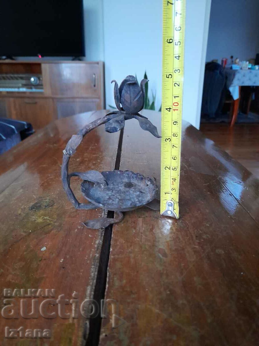 Auction Old candle holder Auction Old candle holder