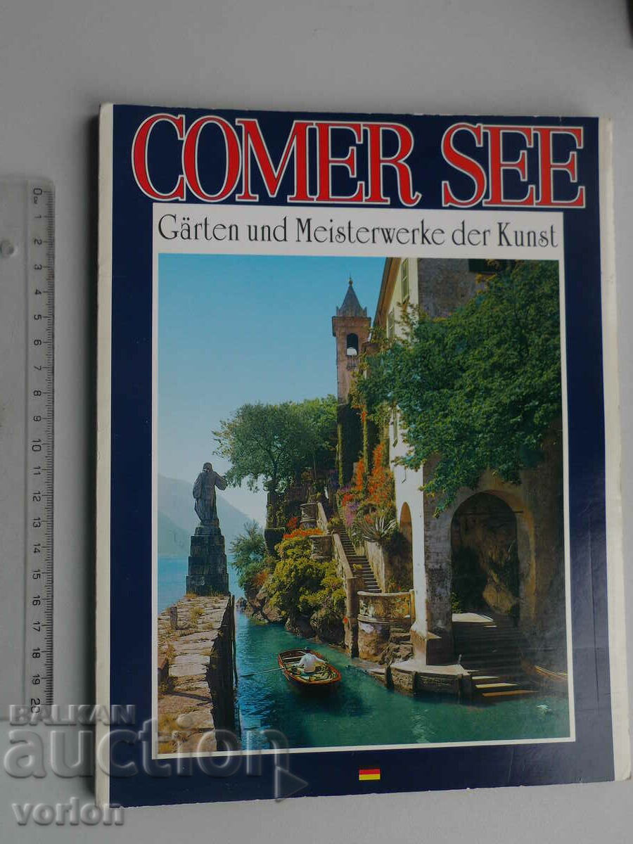 Lacul Como, Italia, ghid de călătorie - limba germană.