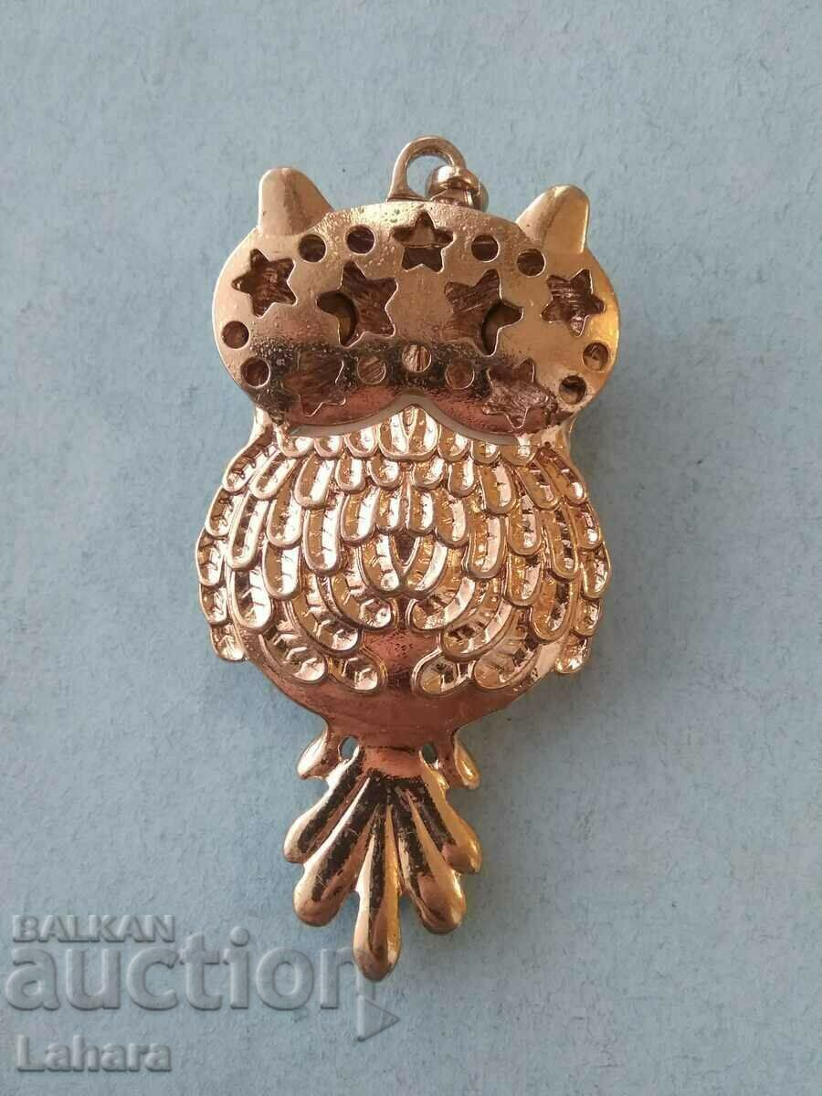 Big owl necklace pendant, owl with price € 1.00 | 1.96 BGN