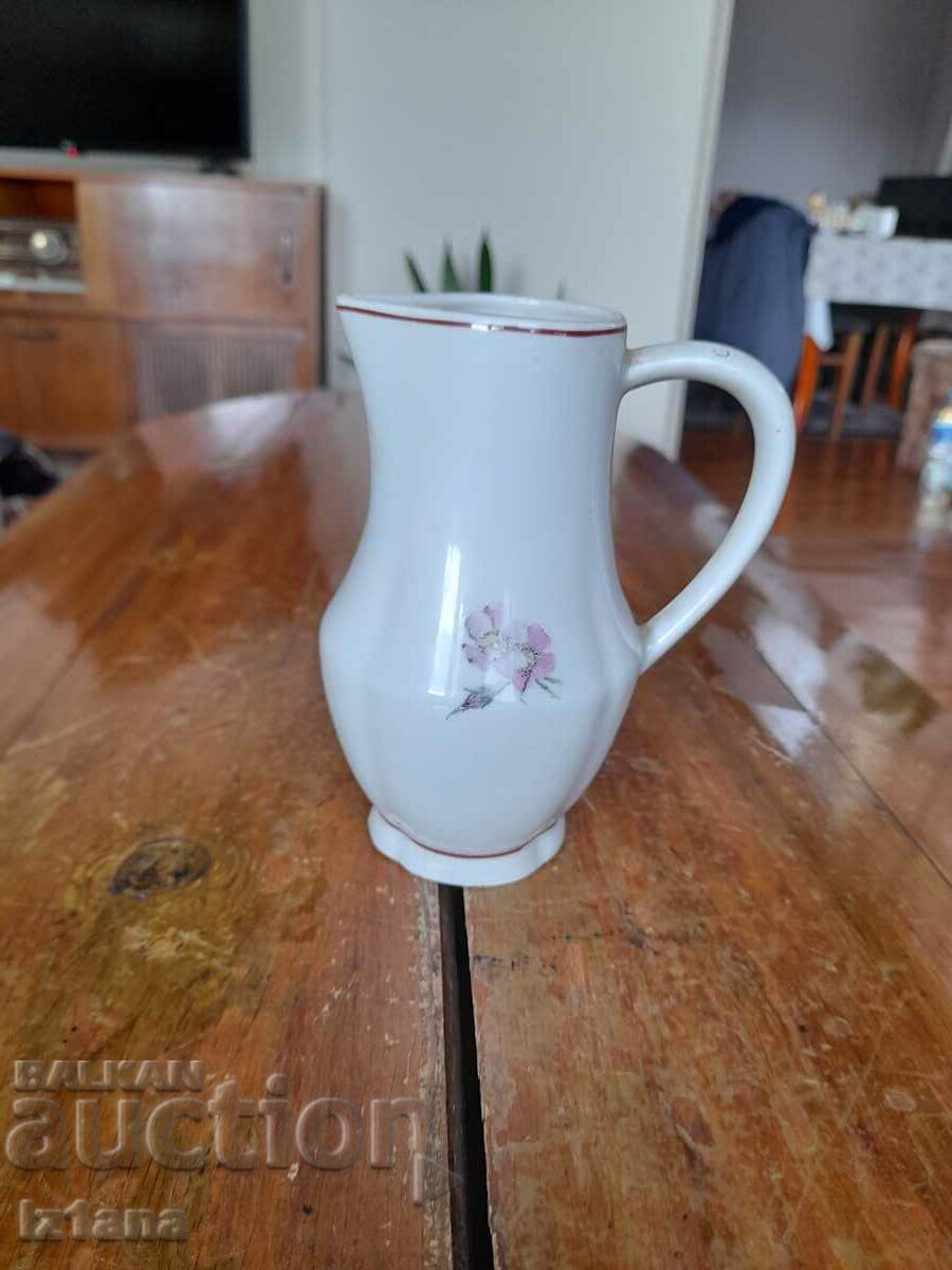 Old porcelain jug, jug