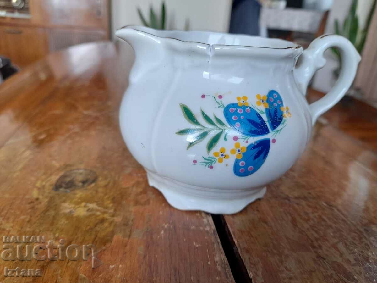 Old porcelain jug, jug with price 30.00 BGN | € 15.34 Old porcelain jug, jug with price 30.00 BGN | € 15.34