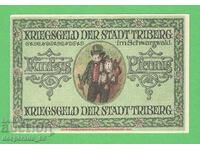 (¯`'•.¸NOTGELD (orașul Triberg) 1918 UNC -50 pfennig¸.•'´¯)