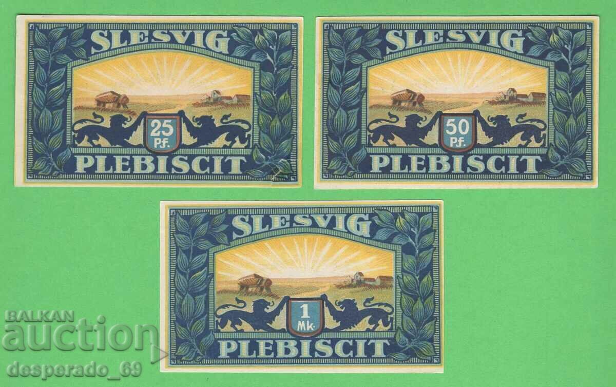 (¯`'•.¸NOTGELD (city of Vojens) UNC -3 pcs. banknotes¸.•'´¯) with price 9.00 BGN | € 4.60 (¯`'•.¸NOTGELD (city of Vojens) UNC -3 pcs. banknotes¸.•'´¯) with price 9.00 BGN | € 4.60