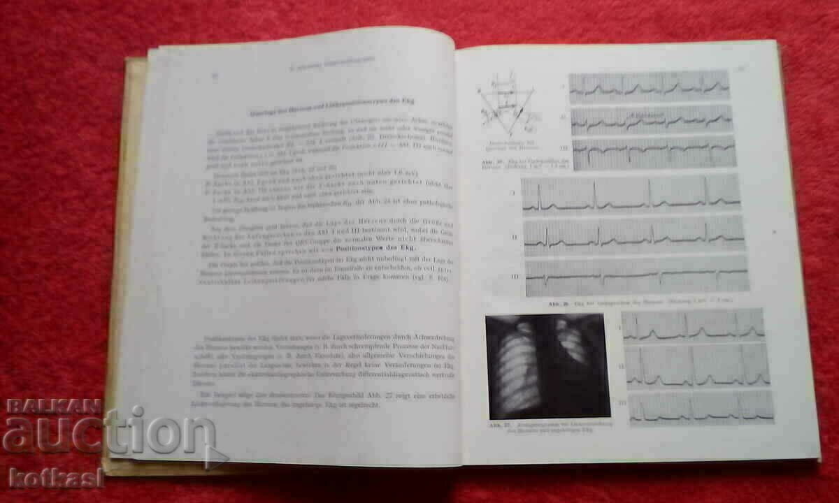 Delivery of School and Atlas of Electrocardiography Germany 1948 Delivery of School and Atlas of Electrocardiography Germany 1948