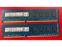 KIT RAM 8GB (2x4GB) DDR3 1600Mhz