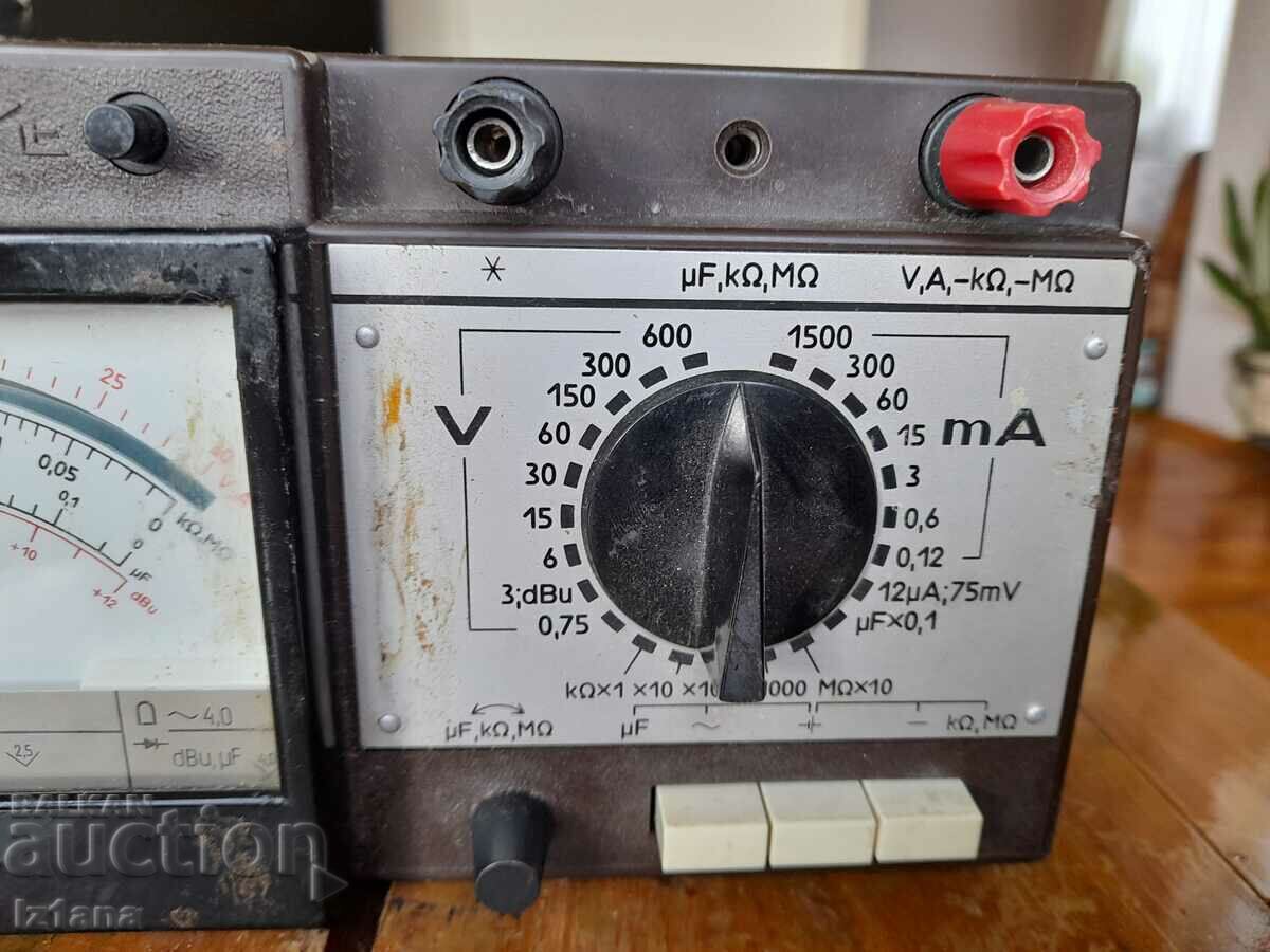 Auction Old multimeter Ts 4354-M1 Auction Old multimeter Ts 4354-M1