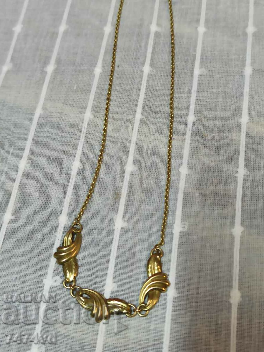 GOLD PLATED STYLE NECKLACE with price 40.00 BGN | € 20.45 GOLD PLATED STYLE NECKLACE with price 40.00 BGN | € 20.45