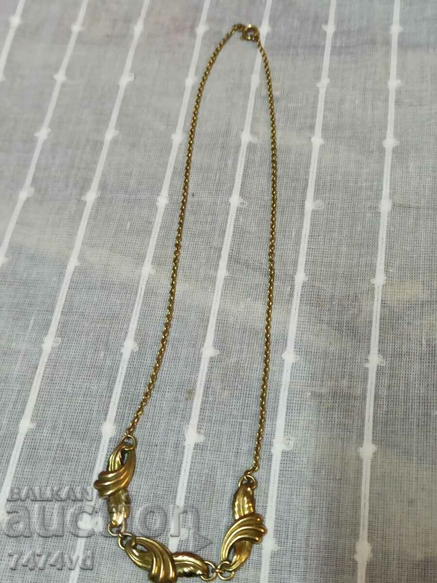 Auction GOLD PLATED STYLE NECKLACE Auction GOLD PLATED STYLE NECKLACE