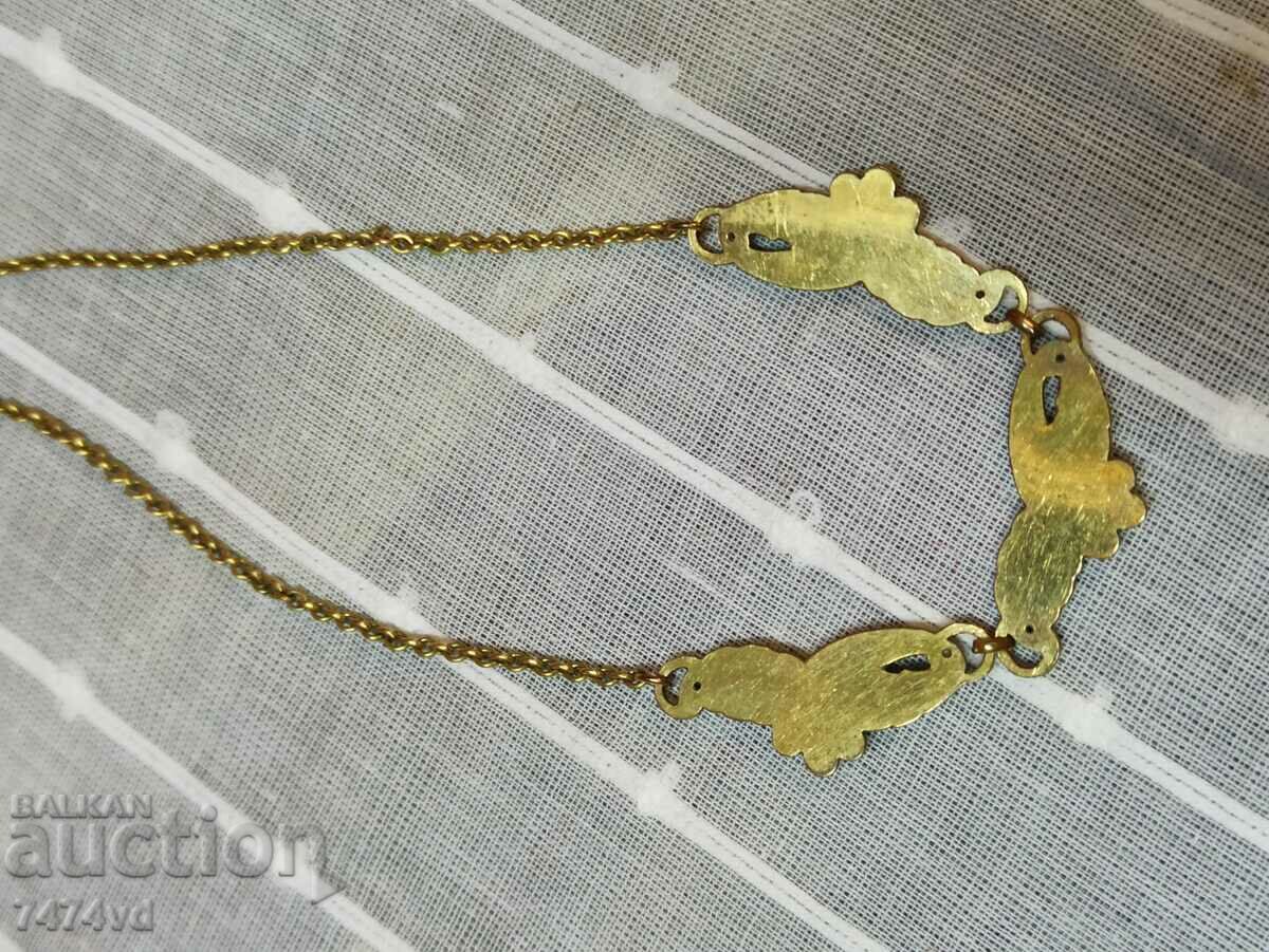 GOLD PLATED STYLE NECKLACE - 6 GOLD PLATED STYLE NECKLACE - 6