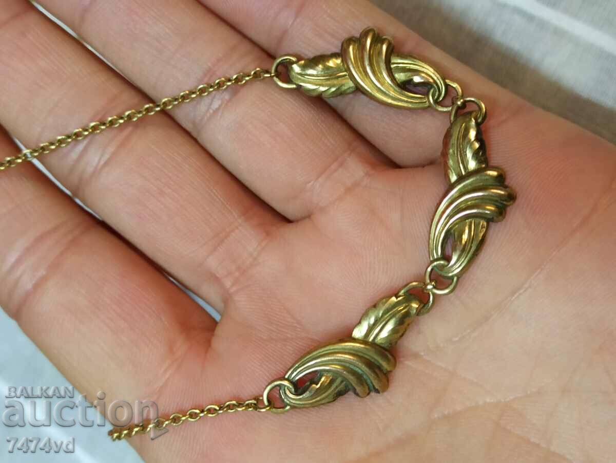 GOLD PLATED STYLE NECKLACE - 7 GOLD PLATED STYLE NECKLACE - 7