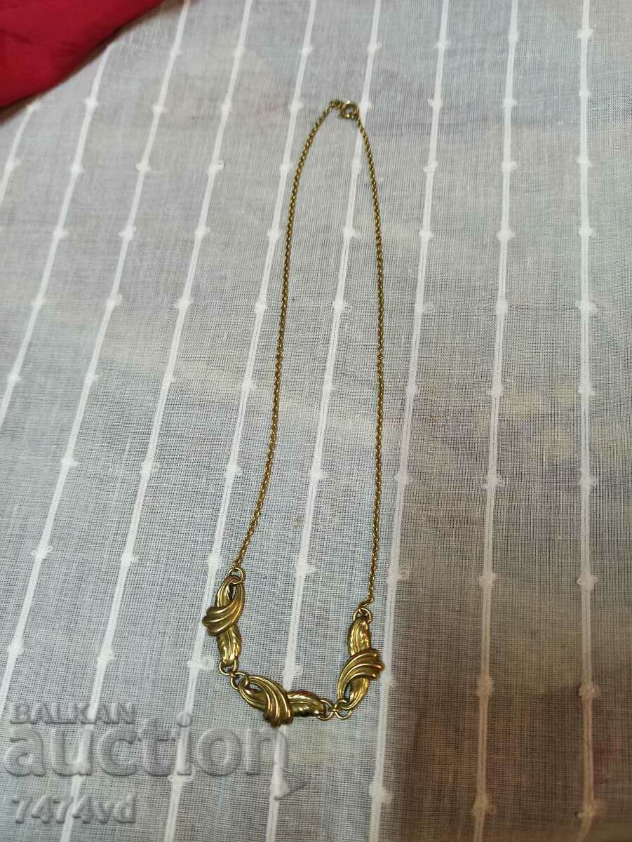 GOLD PLATED STYLE NECKLACE