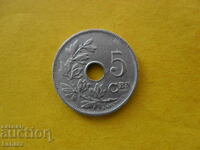 5 цента 1924 г.  Белгия