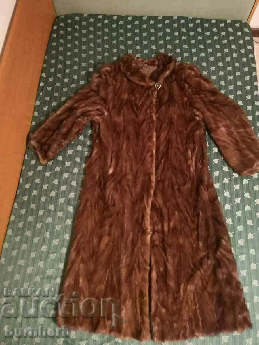 Auction mink coat Auction mink coat