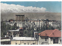Liban - Baalbek - vedere generală - ruine - 1963